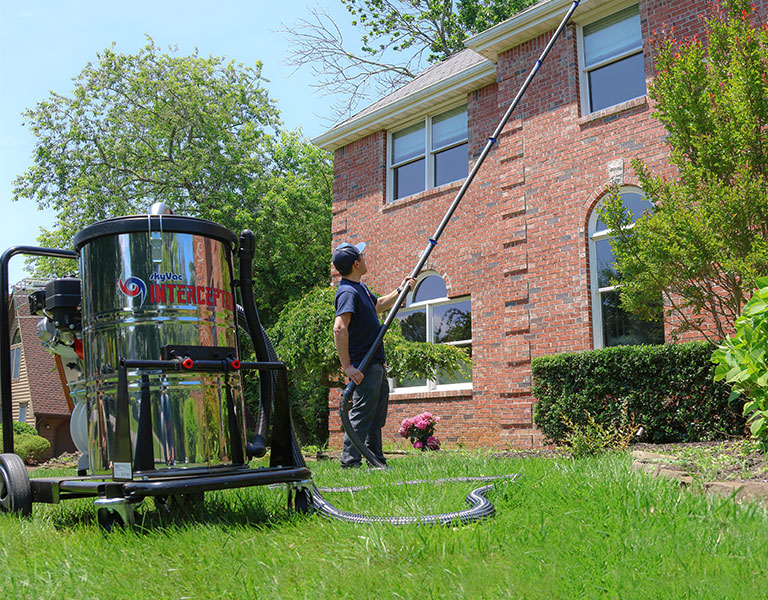 Gutter cleaning service